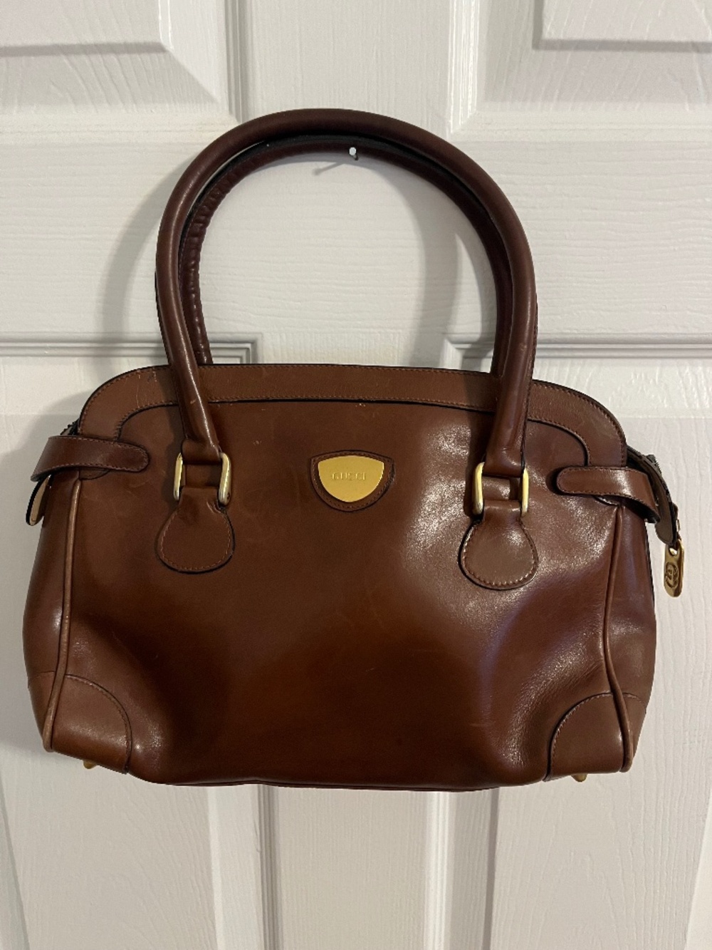Gucci Handbag Vintage Purse Brown